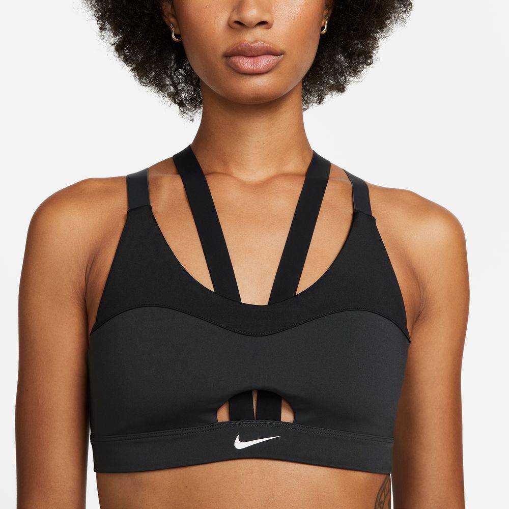NIKE ONE DRI-FIT INDY STRAPPY LIGHT SUPPORT SPORT BRA