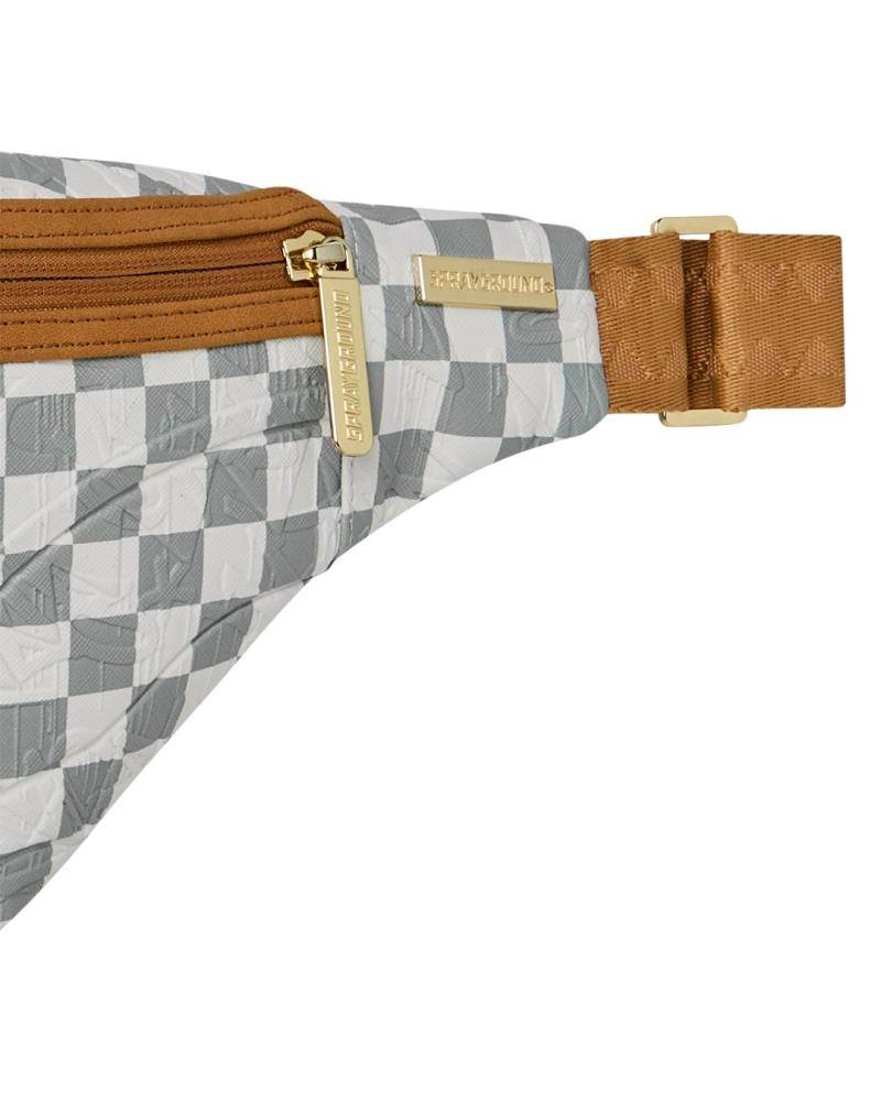 SPRAYGROUND 3AM CREAM SAVVY CROSSBODY