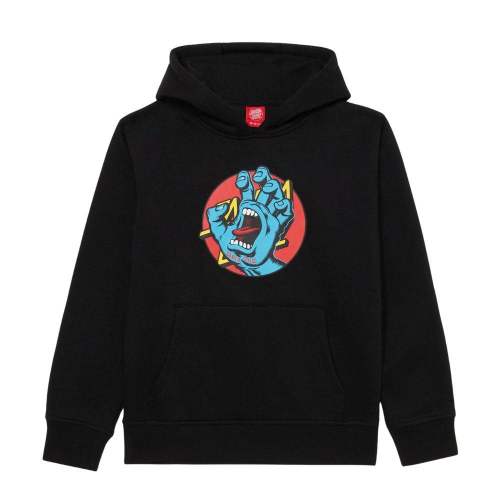 SANTA CRUZ YOUTH HAND DOT FRONT HOOD
