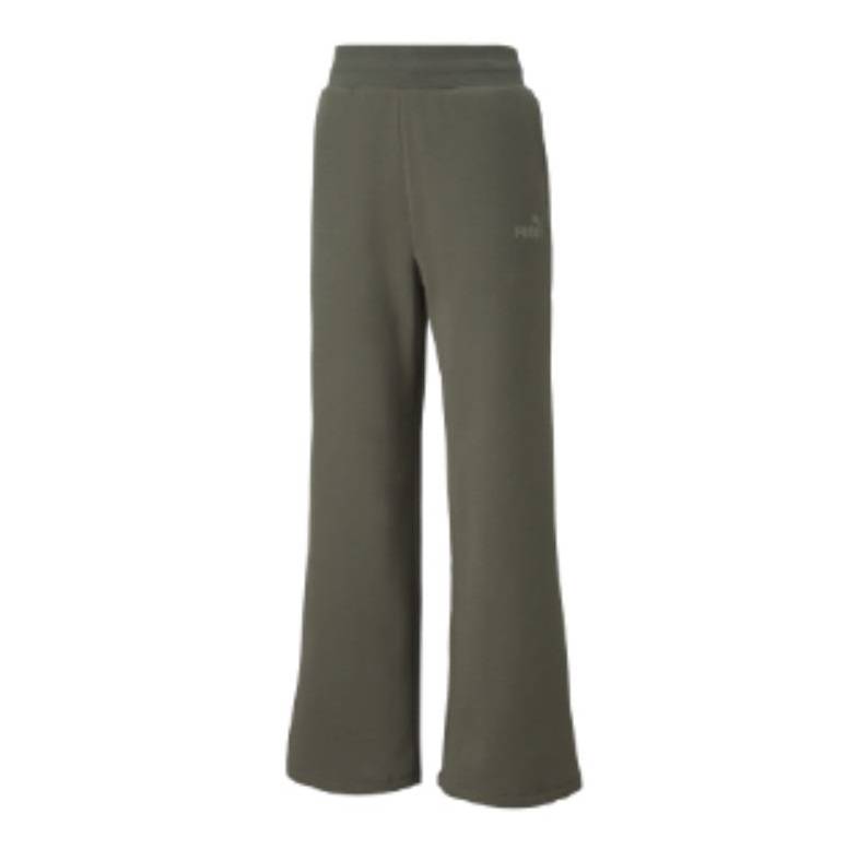 PUMA ESSENTIALS+ EMBROIDERED WIDE PANTS