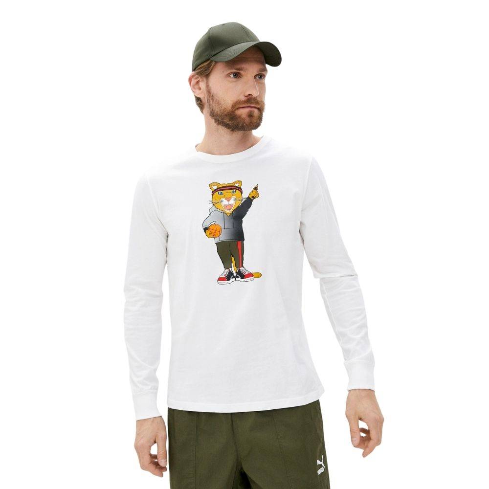 PUMA DYLAN LONG SLEEVE TEE 1