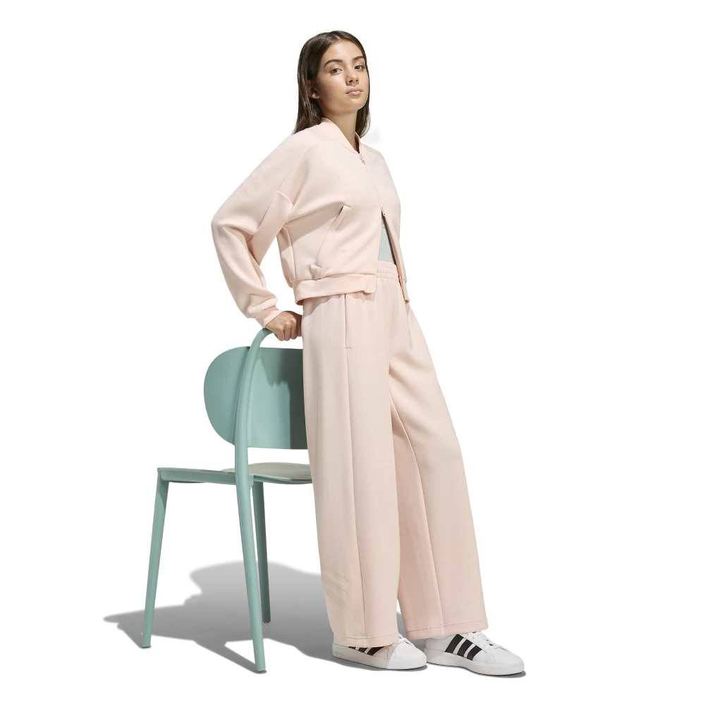 ADIDAS GIRLS FUTURE ICONS 3 STRIPES WIDE LEG PANTS