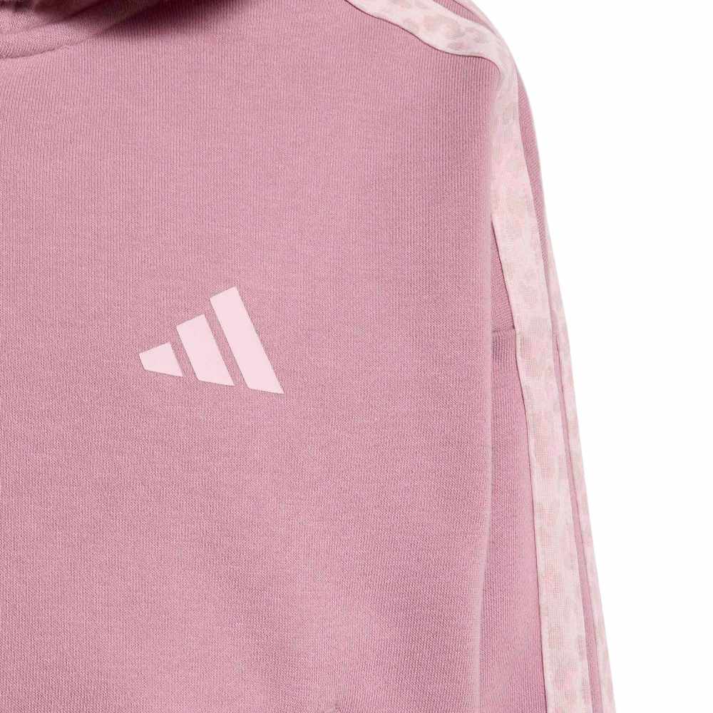 ADIDAS GIRLS SEASONALS ANIMAL FULL ZIP HOODIE