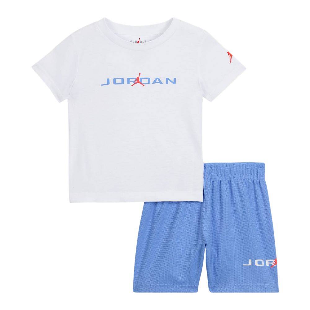 NIKE JORDAN INFANT BOYS MJ BASELINE MESH SHORT SET