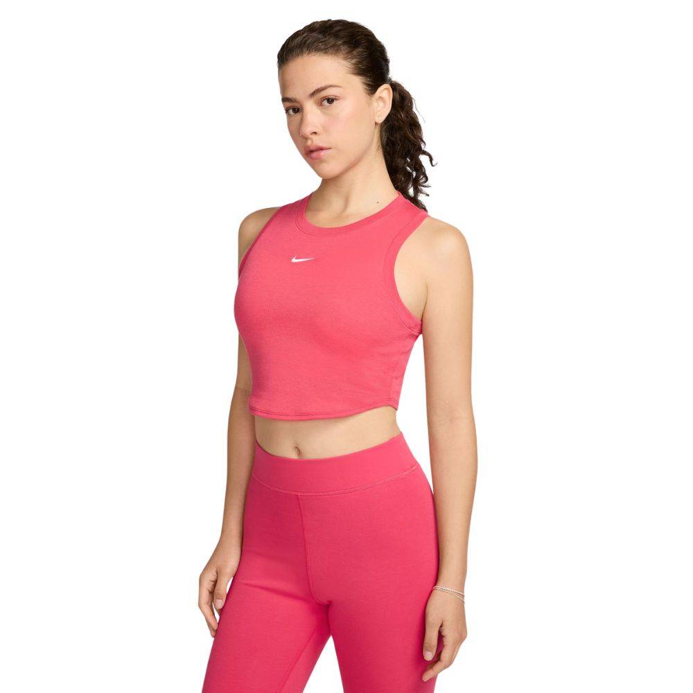 NIKE NSW WOMENS CROPPED MINI-RIB TANK TOP