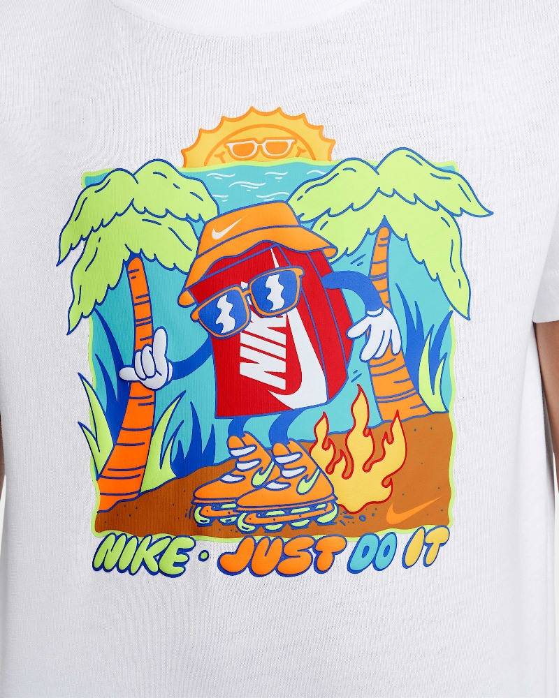 NIKE LITTLE KIDS BOXY PALM TREE TEE