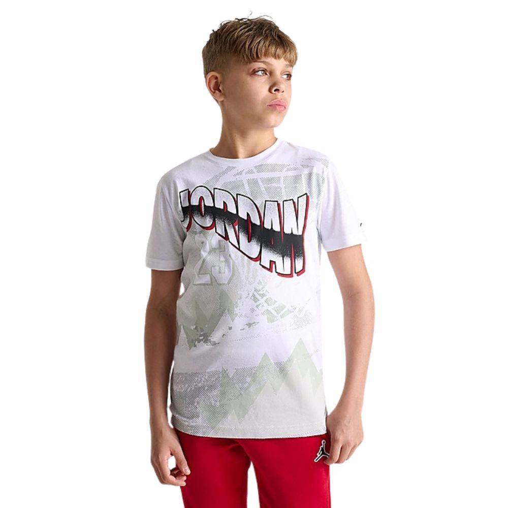 NIKE JORDAN BIG KIDS JDB JUMPMAN JORDAN PLAY SS TEE