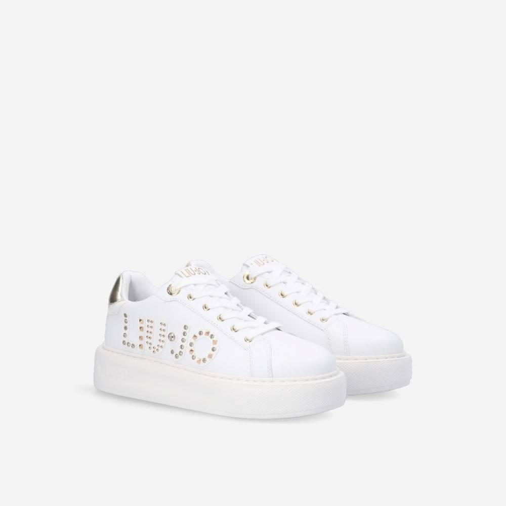 LIU JO KYLIE 10 BEJEWELED LOGO SNEAKER