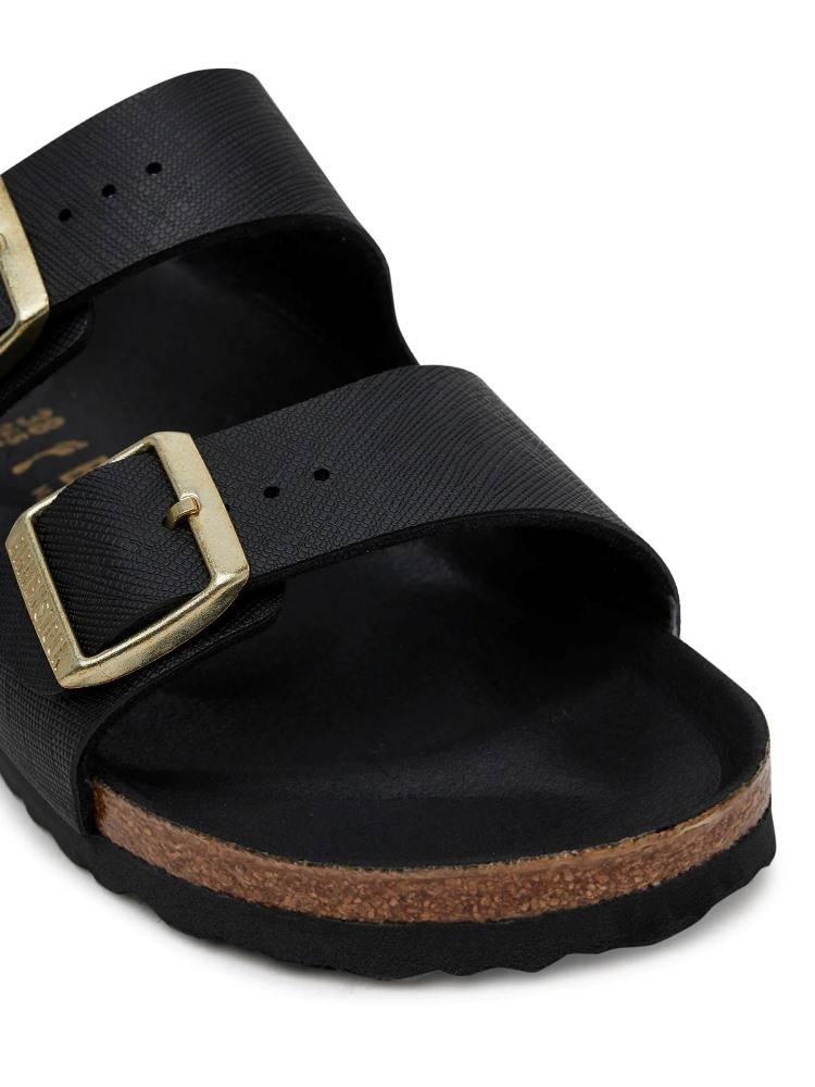 BIRKENSTOCK ARIZONA BIRKO-FLOR SAFFIANO FLOWER NARROW
