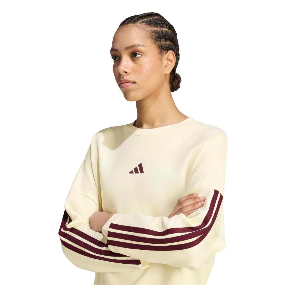 ADIDAS ESSENTIALS 3-STRIPES FRENCH TERRY SWEATSHIRT
