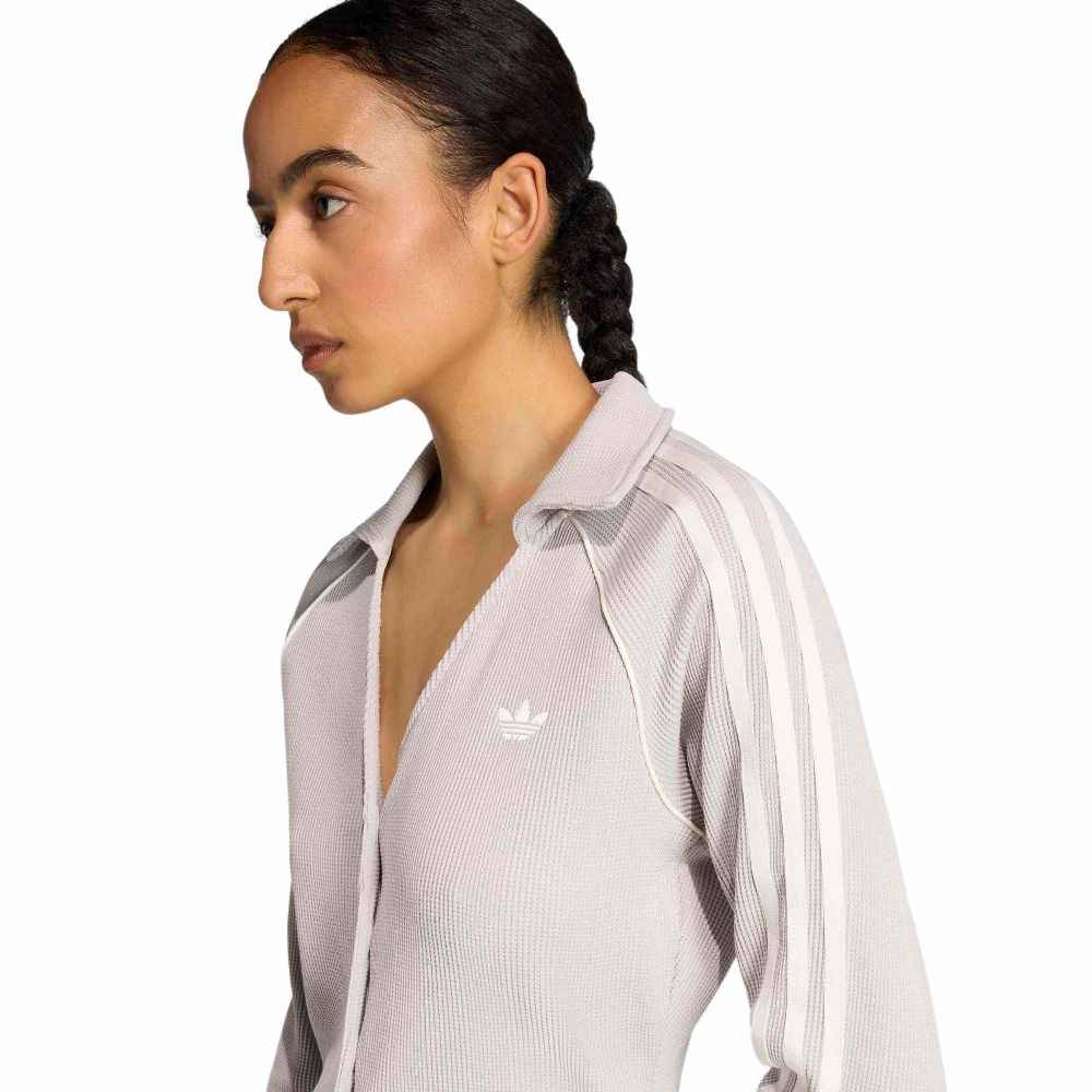 ADIDAS BUTTON DOWN WAFFLE TOP