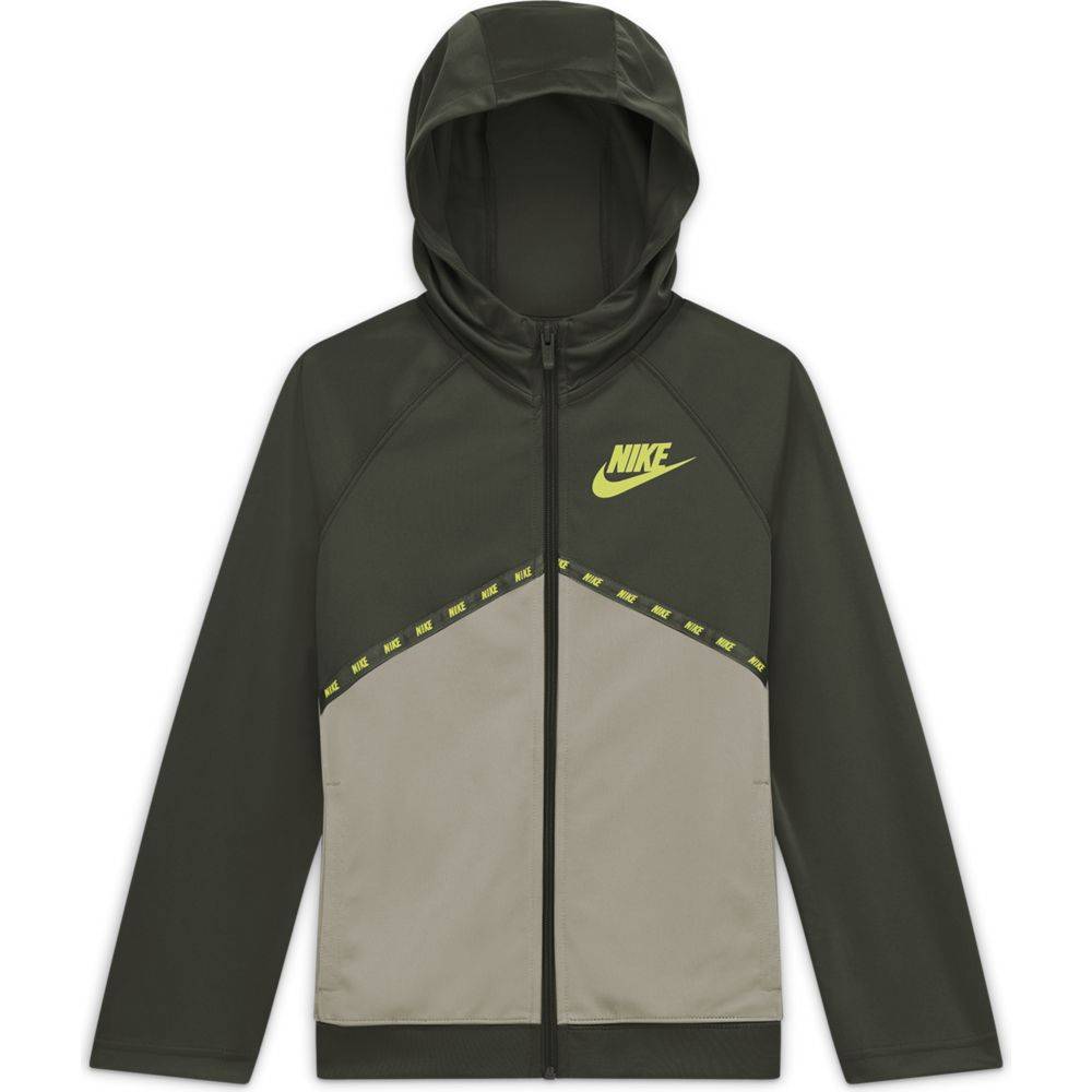 NIKE BOYS SPORTSWEAR POLY FULL-ZIP HOODIE