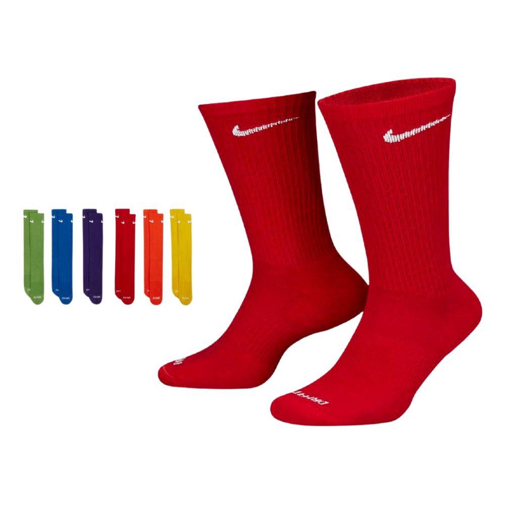 NIKE EVERYDAY PLUS CUSHION CREW 6-PAIRS SOCKS