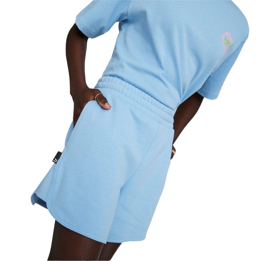 PUMA DOWNTOWN HIGH-WAISTED WOMENS SHORTS