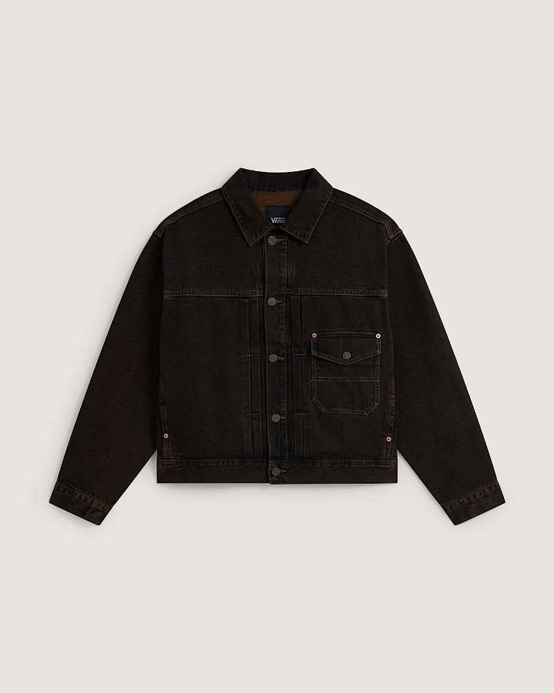 VANS CHECK 5 DENIM TRUCKER JACKET