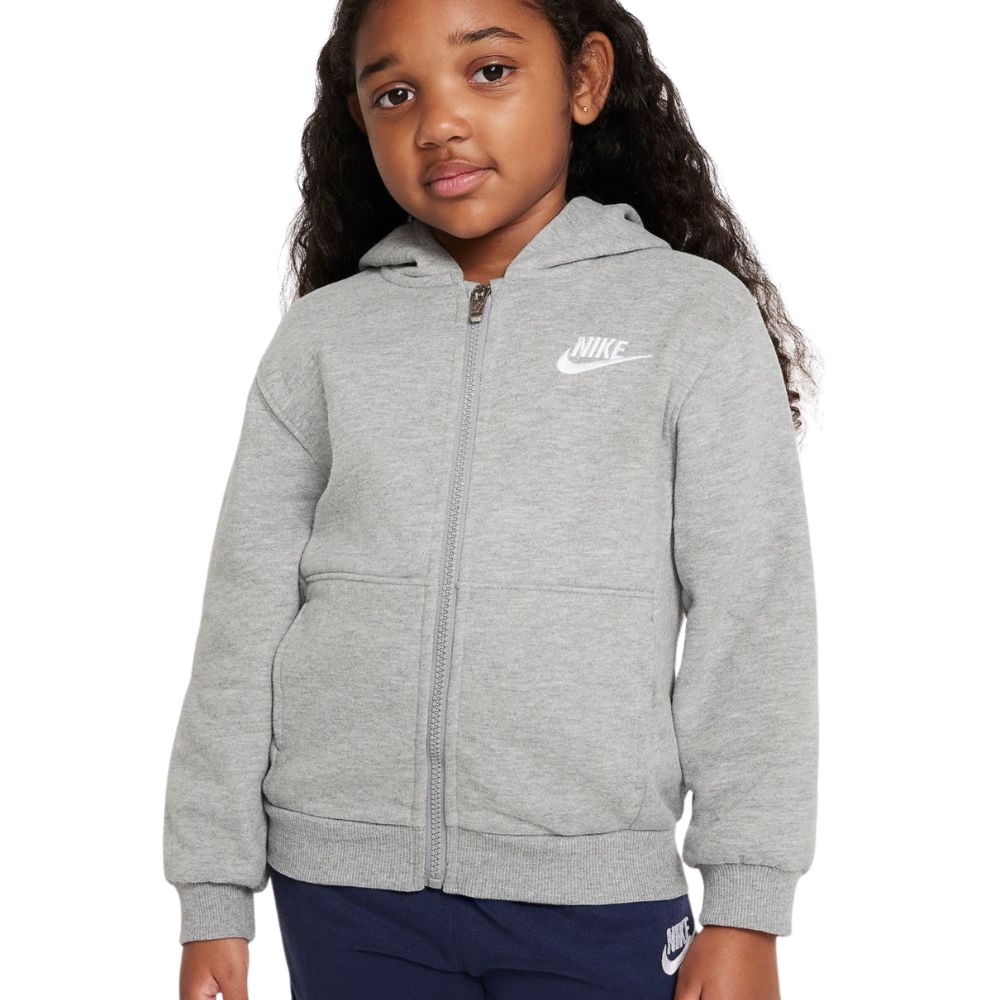 NIKE LITTLE KIDS N NSW CLUB FLEECE LBR FULL-ZIP