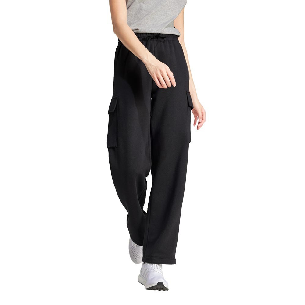 ADIDAS ESSENTIALS LINEAR FLEECE CARGO PANTS