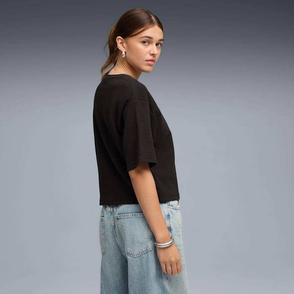 PUMA ESS ELEVATED RELAXED TEE