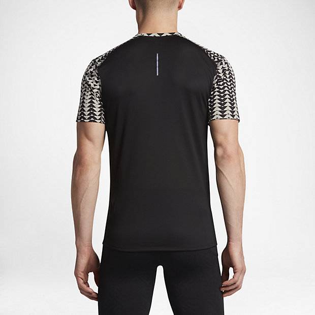 NIKE DRY MILLER TOP SS PRINTED MENS