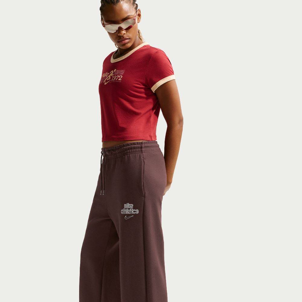 NIKE WOMENS PHOENIX HIGH WAISTED WIDE LEG PANT