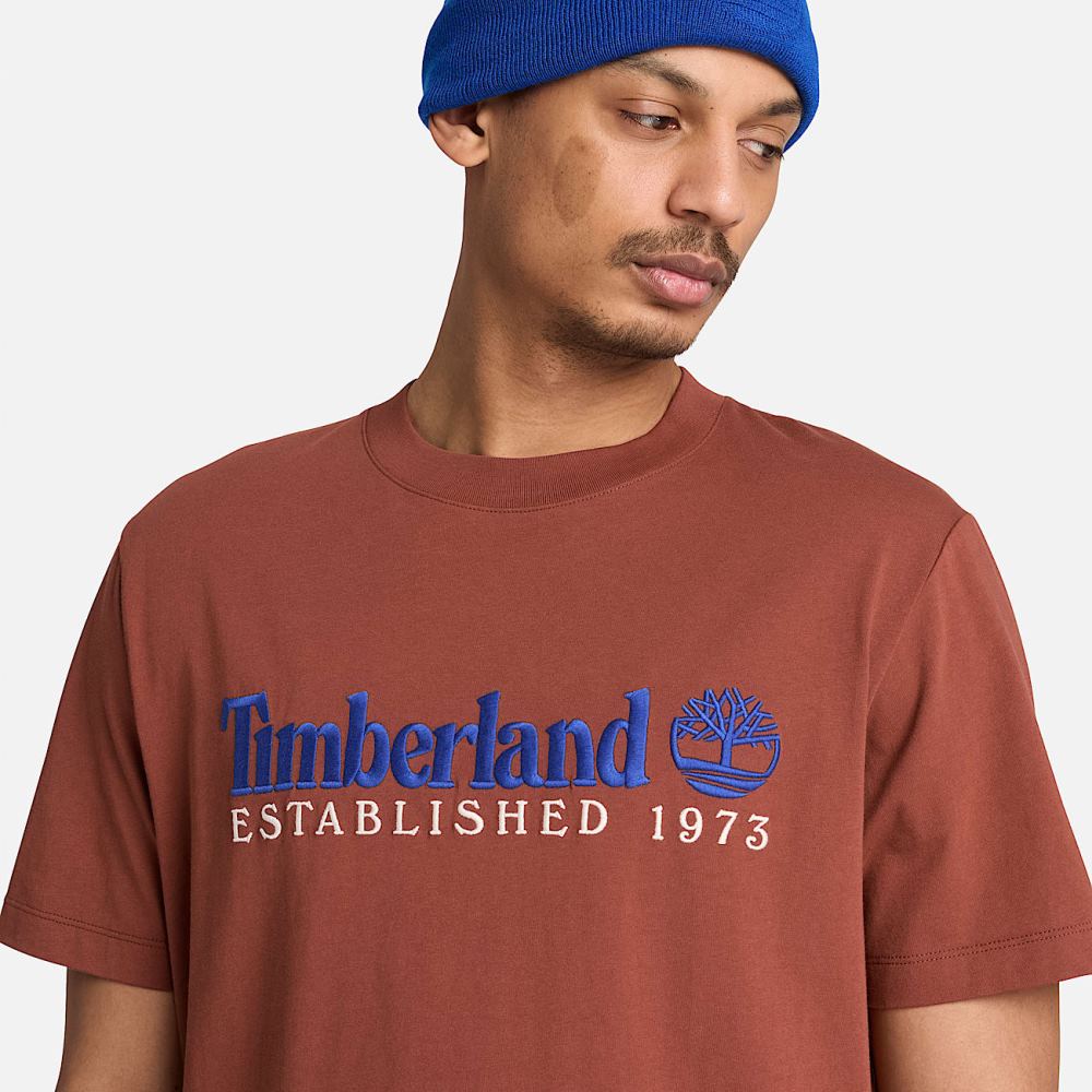 TIMBERLAND ESTABLISHED 1973 SS EMBROIDERED TEE