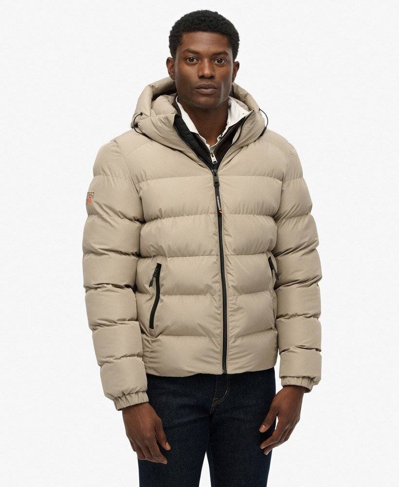 SUPERDRY HOODED SPORTS PUFFER JACKET