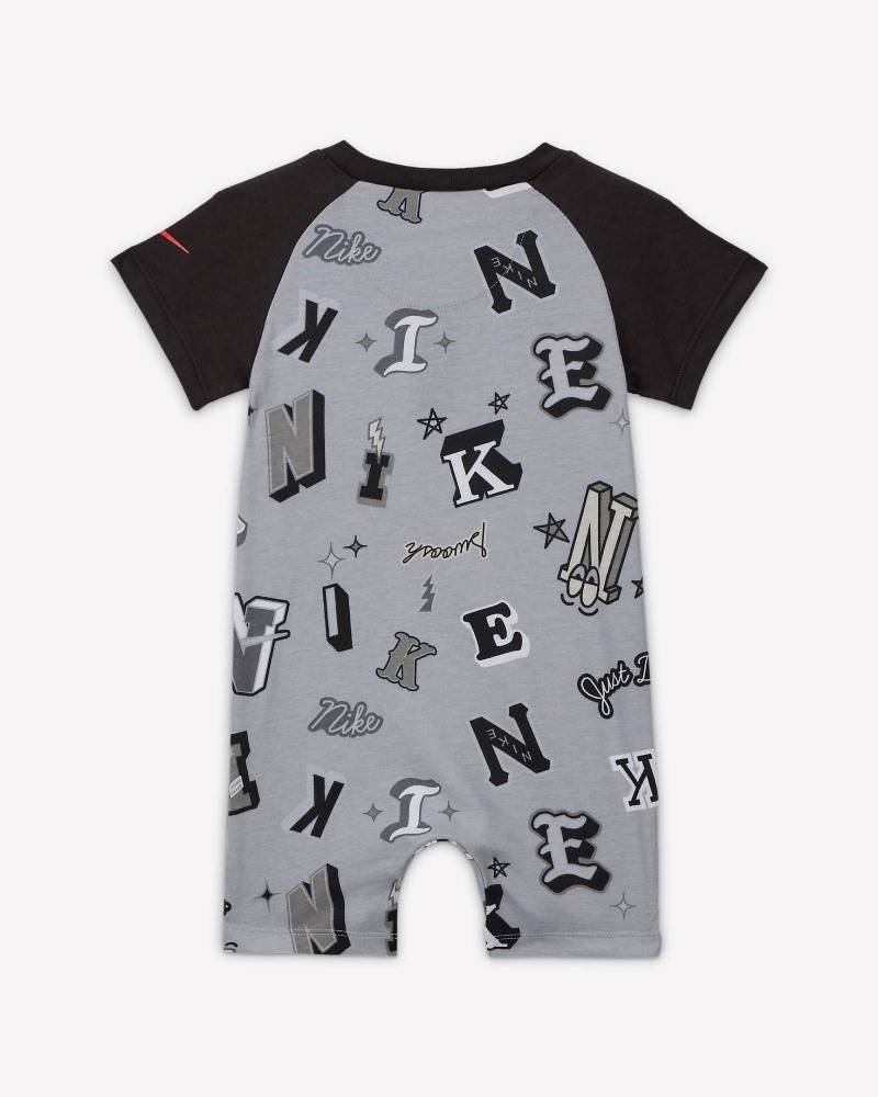 NIKE BABY B NSW NEXT GEN AOP TEE ROMPER
