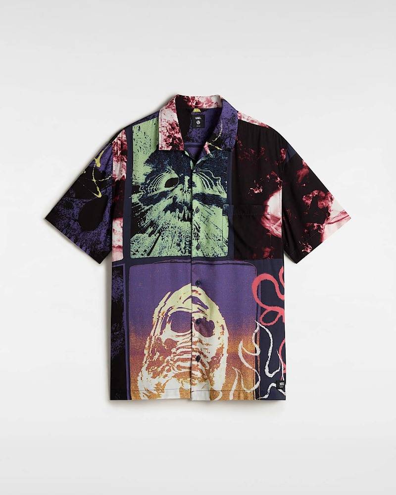 VANS PROSPECT COLLAGE SS WOVEN SHIRT