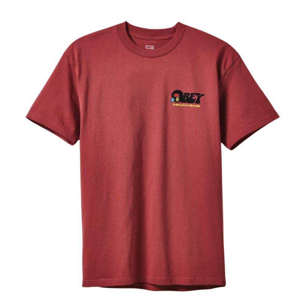 OBEY EARTH DROP OUT TEE