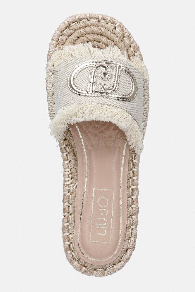 PAROS 01 - CANVAS SANDAL WITH MAXI LOGO