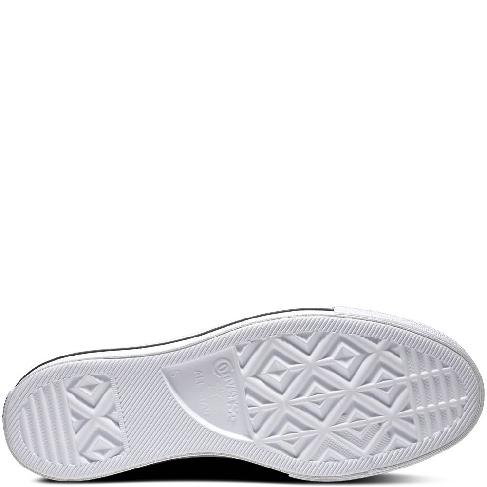 CONVERSE ALL STAR PLATFORM LEATHER HIGH-TOP