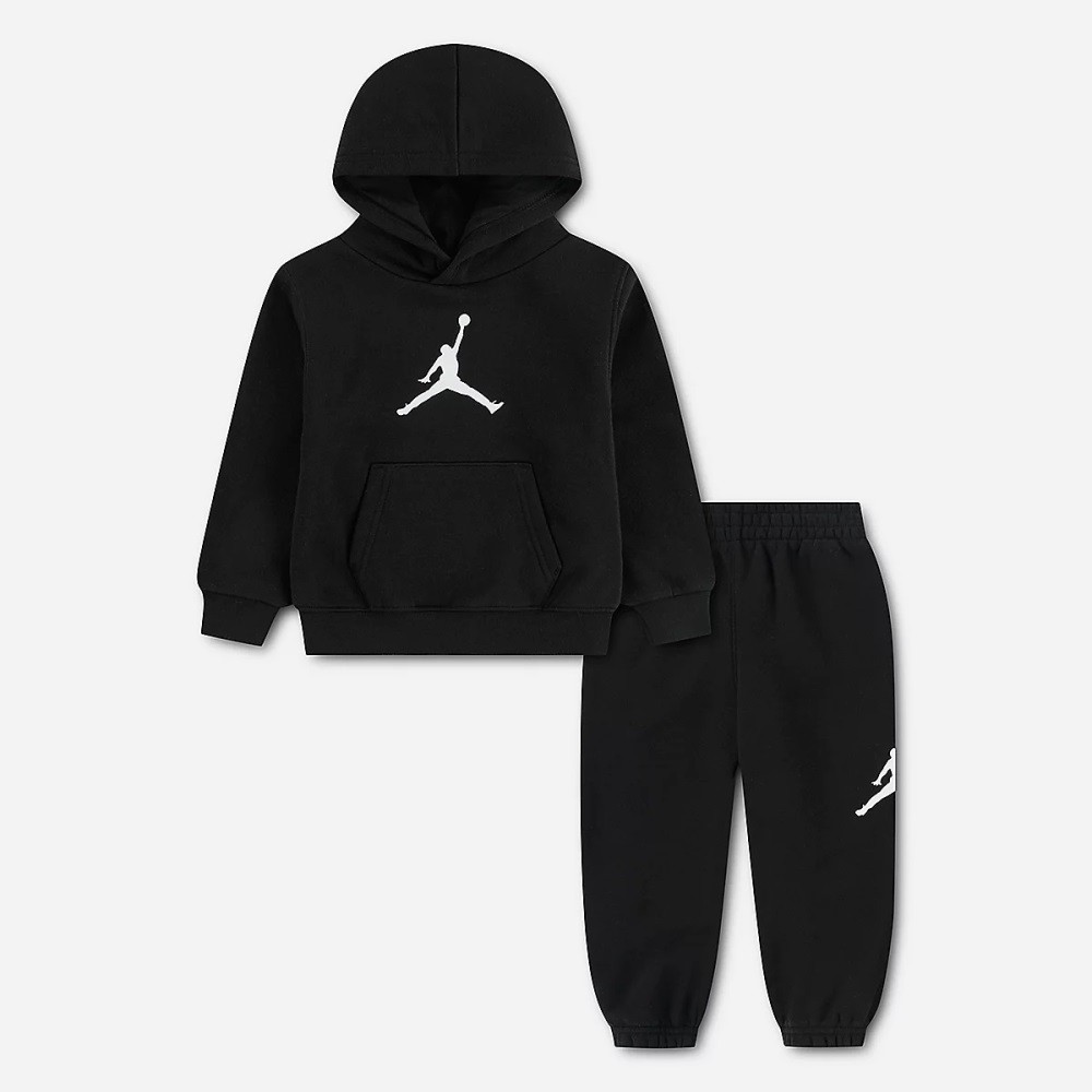 NIKE JORDAN LITTLE KIDS MJ JUMBO JUMPMAN FLEECE PO SE