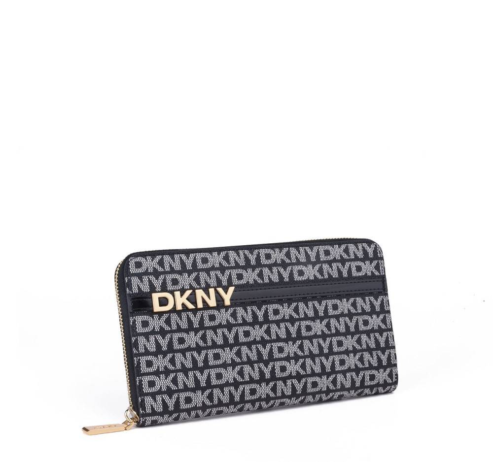 DKNY AVRIL LOGO WALLET