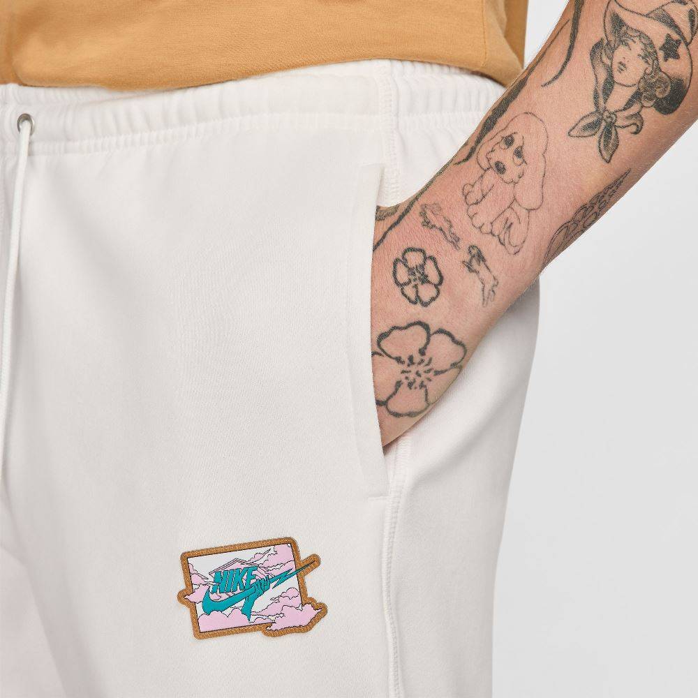 NIKE CLUB FRENCH-TERRY BOLT CUFFED PANT