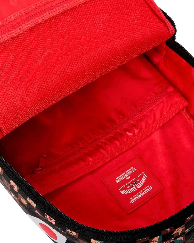 SPRAYGROUND PEEKING CHARACTERS REMIX DLXSV BACKPACK