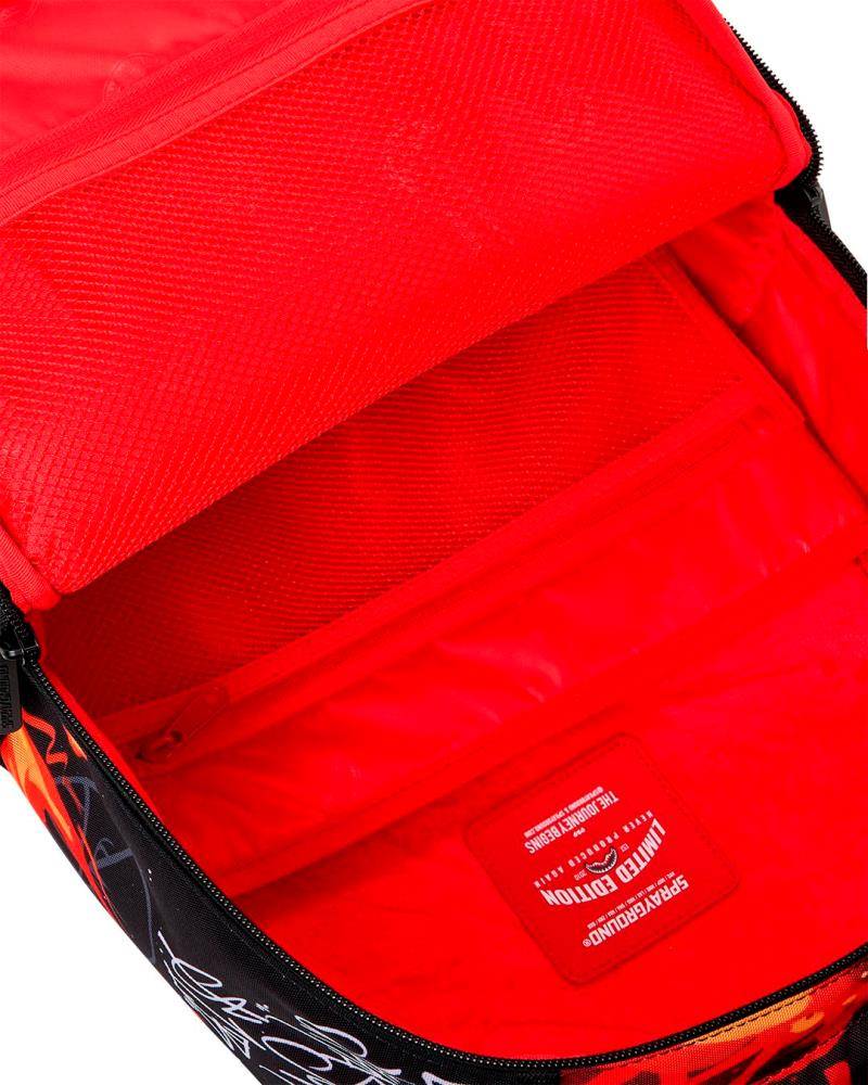 SPRAYGROUND DIABLO BURNING BILLION DIABLO BILL DLXSR BACKPACK