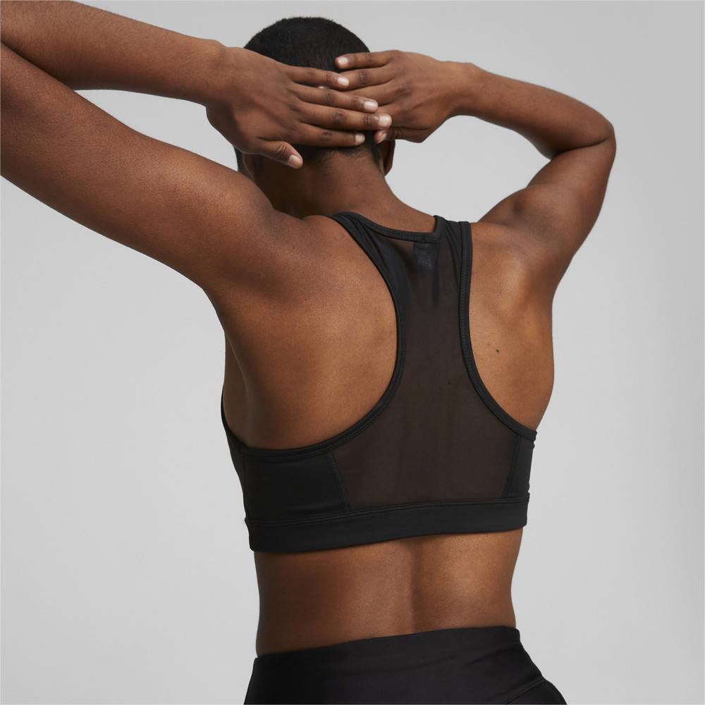 PUMA MID IMPACT 4KEEPS GRAPHIC BRA