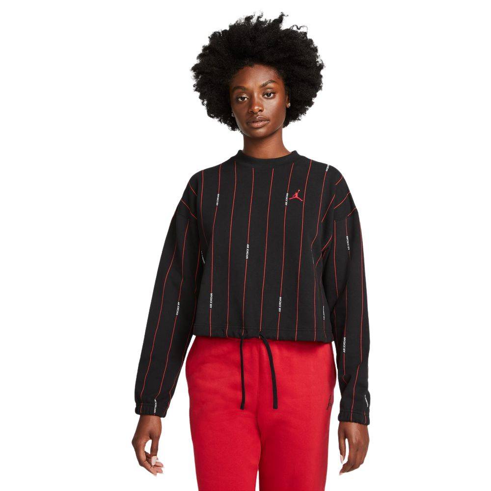 NIKE JORDAN WOMENS ESSENTIALS FLEECE TOP