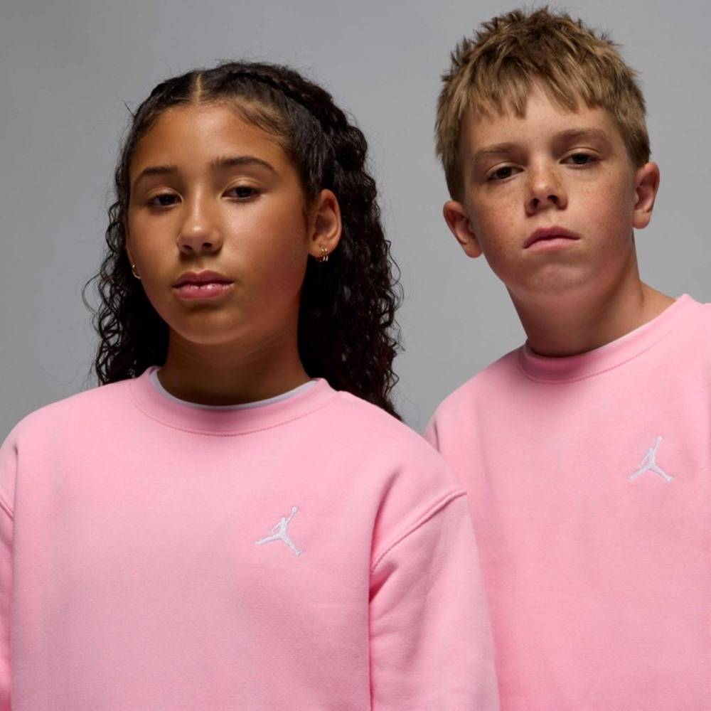 NIKE JORDAN GIRLS MJ BRKLN FLC CREW