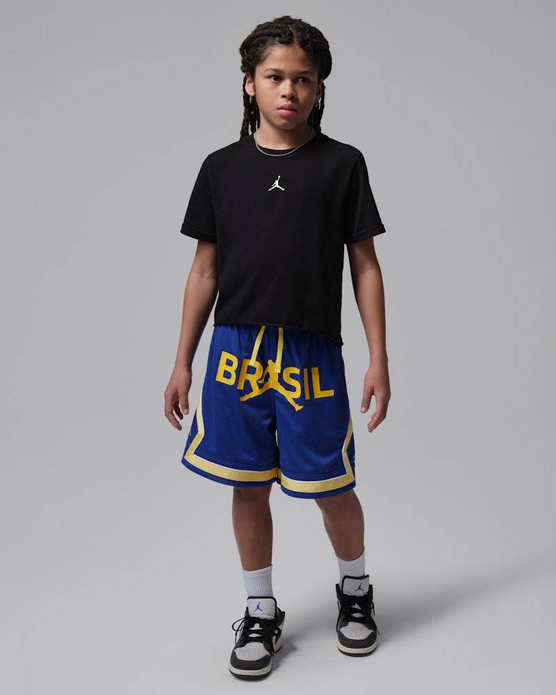 NIKE JORDAN BOYS MJ MESH DIAMOND SHORT P6