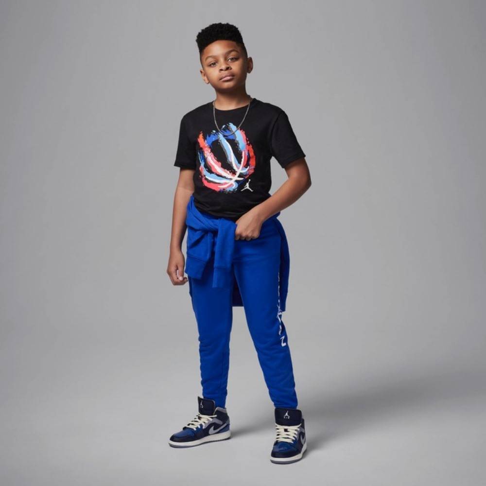 NIKE JORDAN LITTLE BOYS BBALL FIRE SS TEE
