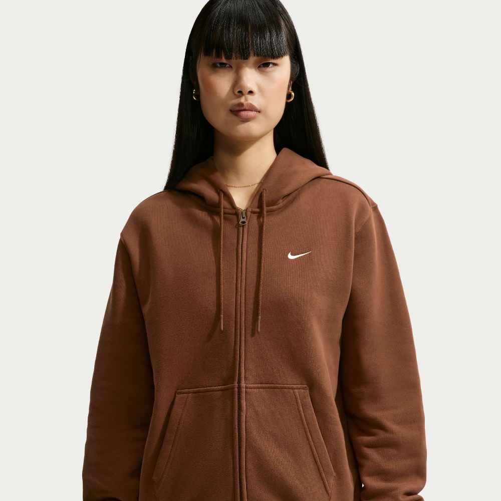 NIKE WOMENS STUDIO FULL-ZIP HOODY