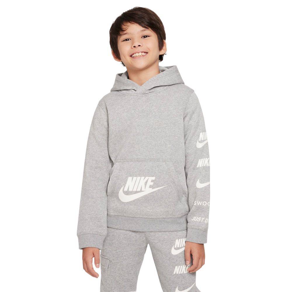 NIKE BOYS SPORTSWEAR STANDARD ISSUE FLEECE HOODIE