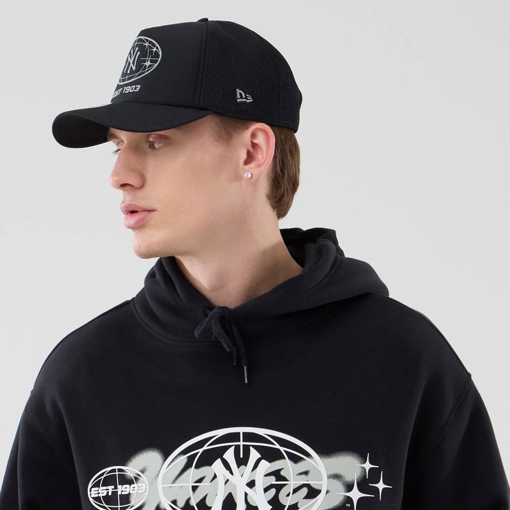 NEW ERA MLB LOGO GRAPHIC OS HOODIE NEW YORK YANKEES