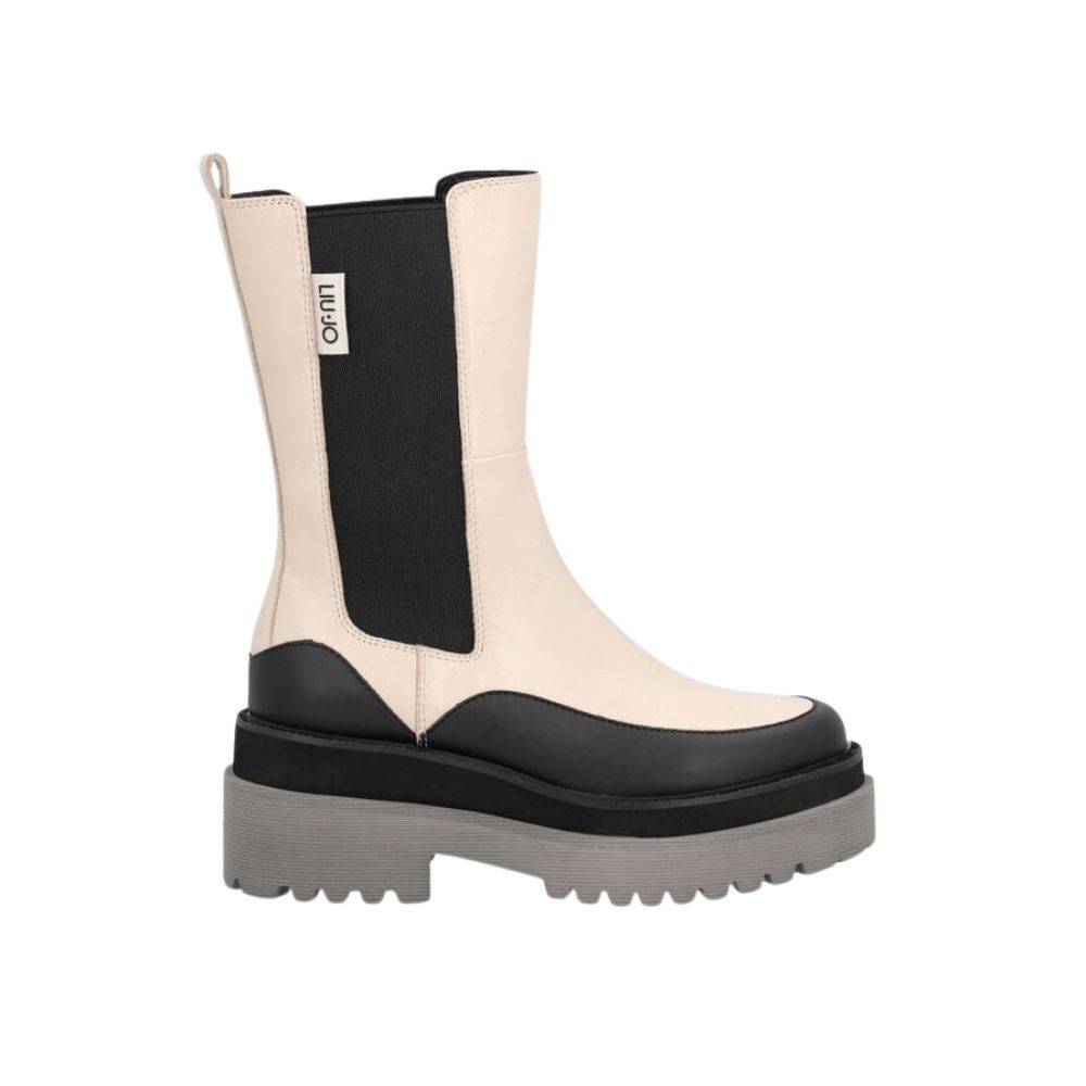 LIU JO PURPLE 10 COMBAT BOOTS
