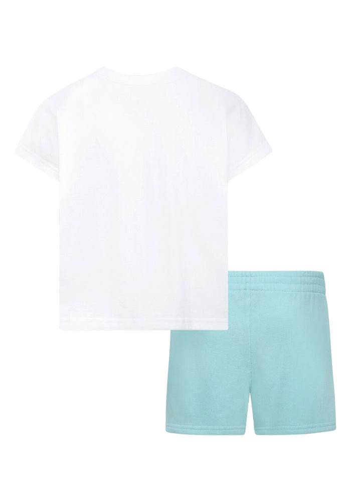 CONVERSE GIRLS FLORAL TEE & SHORT SET