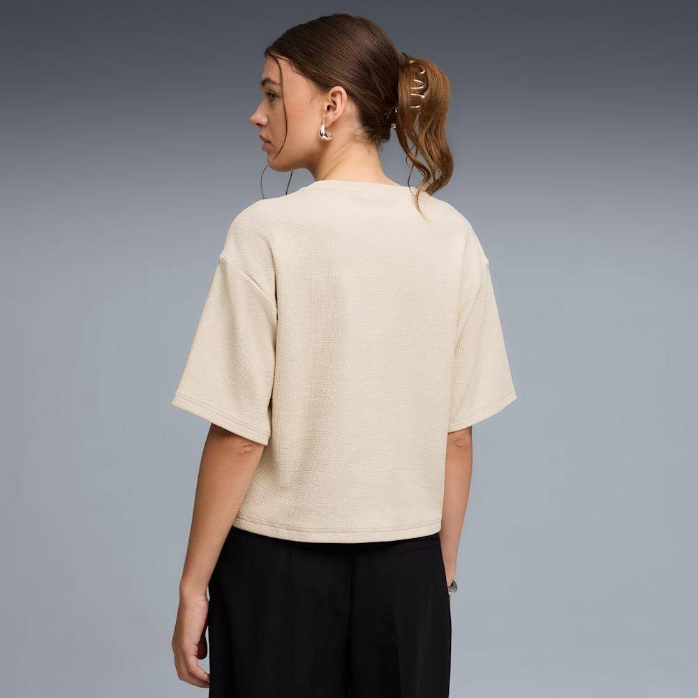PUMA ESS ELEVATED RELAXED TEE