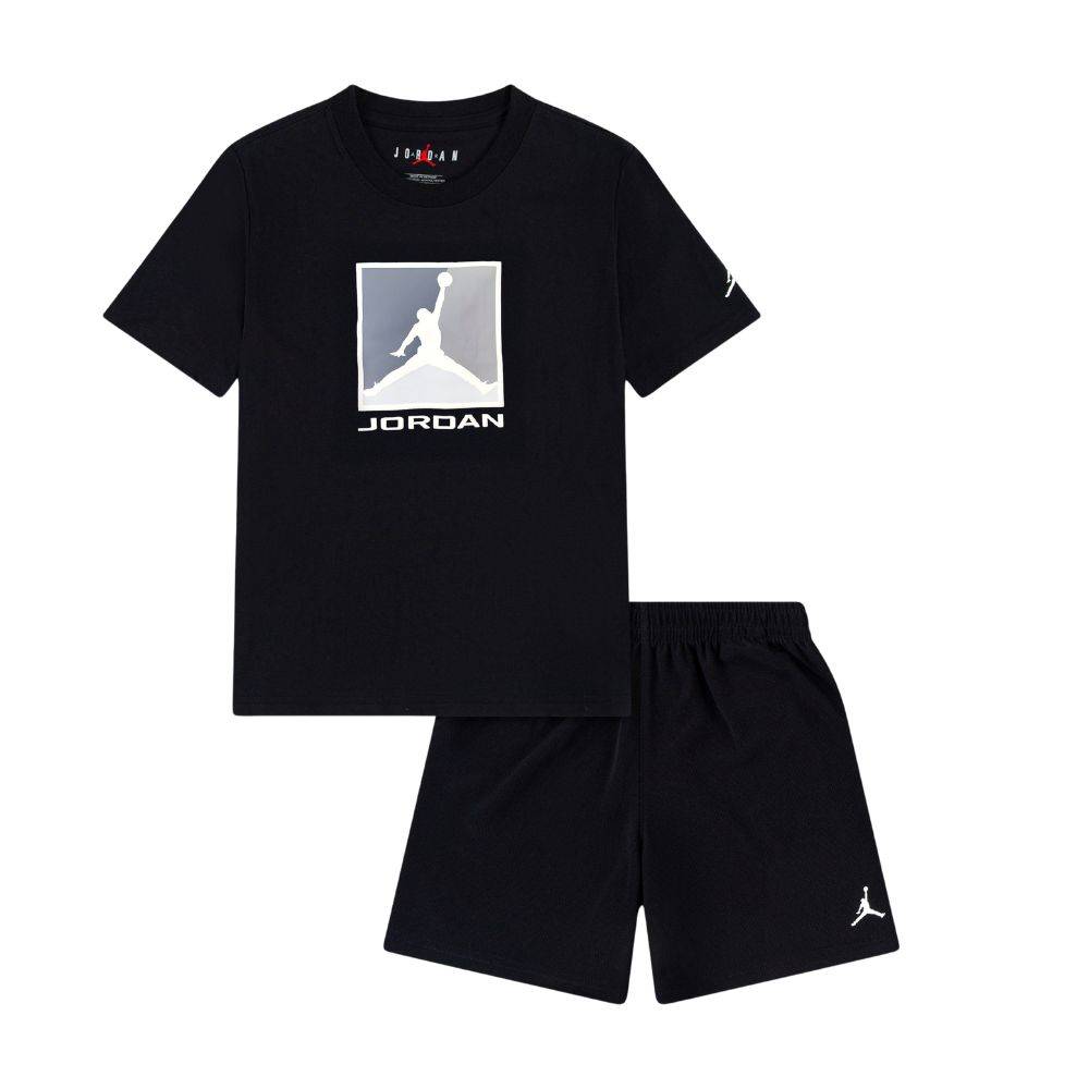 NIKE JORDAN INFANT BOYS MJ BROOKYN BL MESH SHORT SET