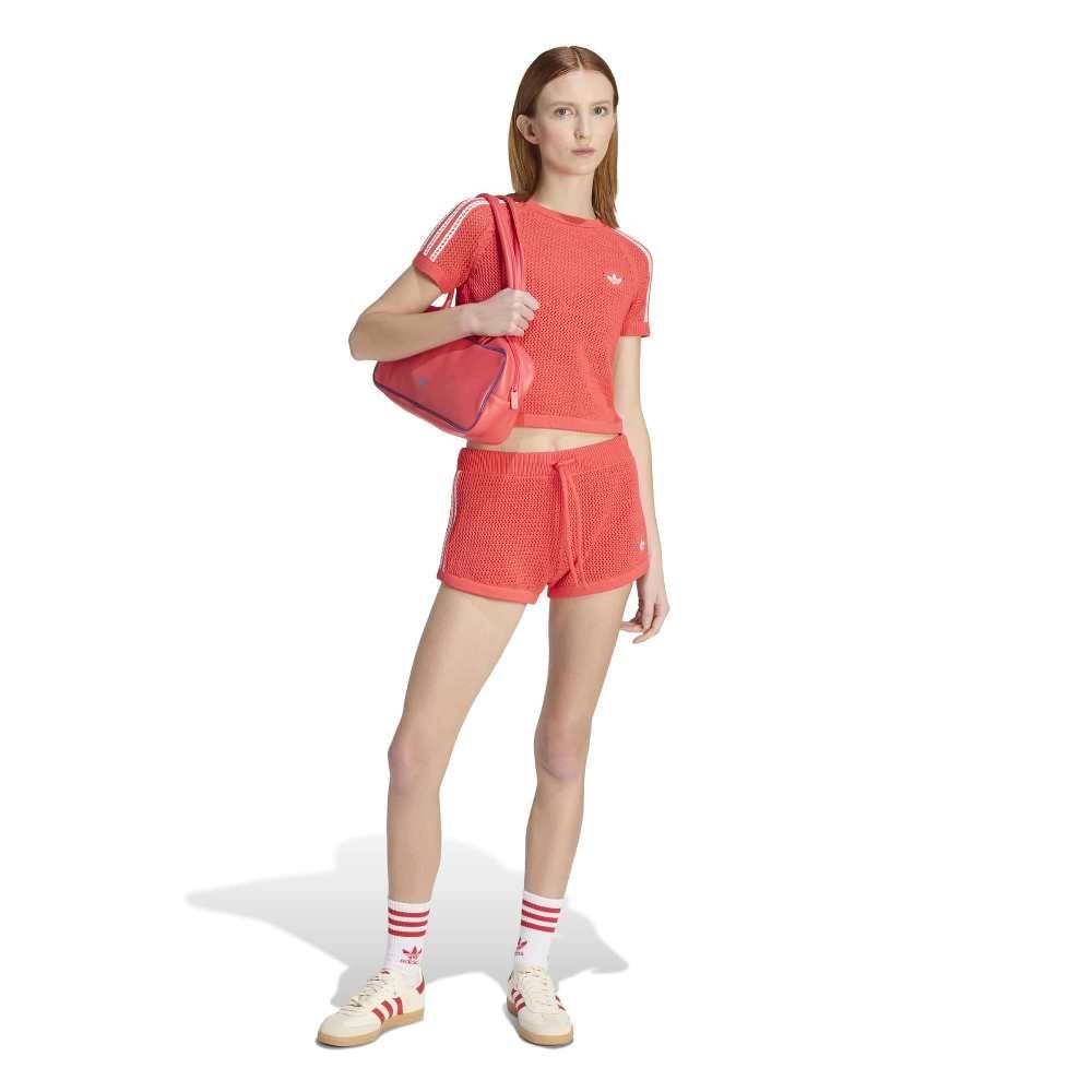 ADIDAS CROCHET SHORTS