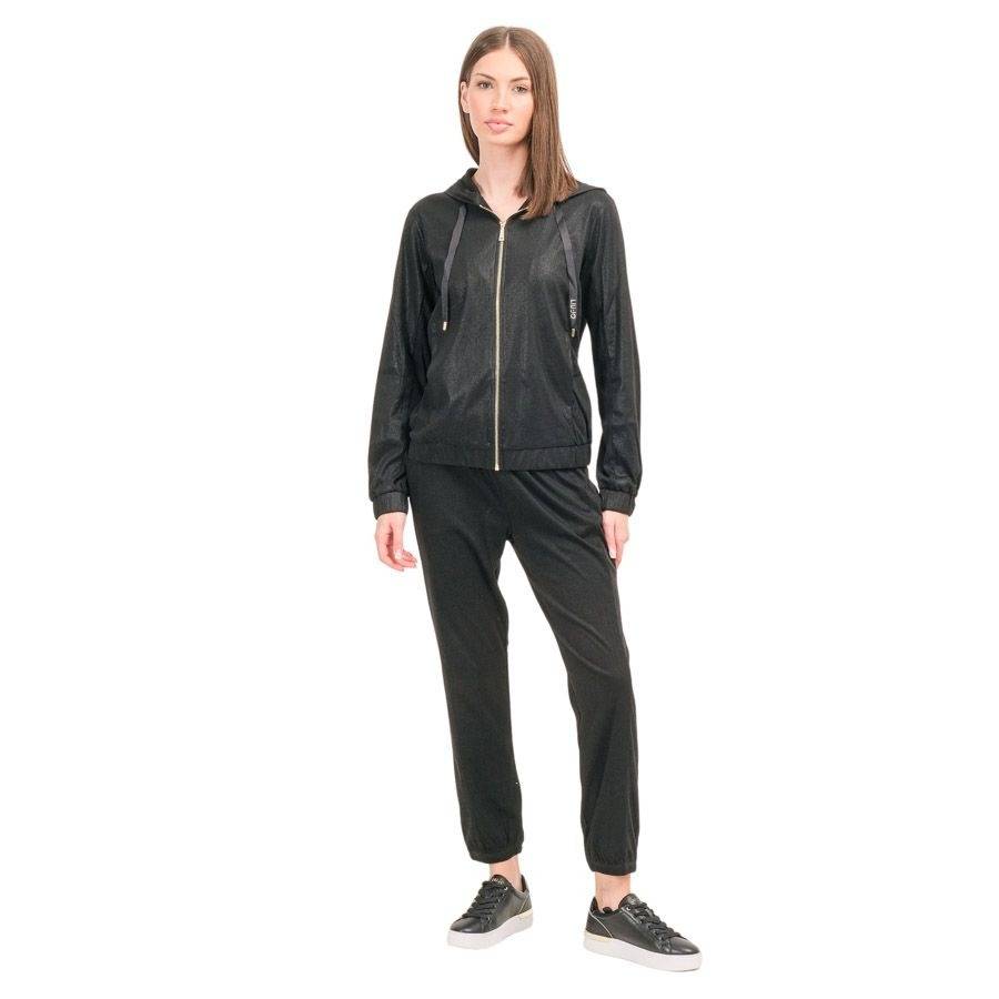 LIU JO LUREX ZIP SWEATER
